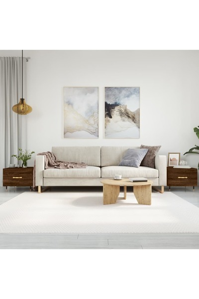 Concept Măsuțe de cafea, 2 buc. stejar maro, 50x50x40 cm, lemn compozit