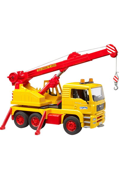 Bruder MAN TGA crane truck, toy vehicle