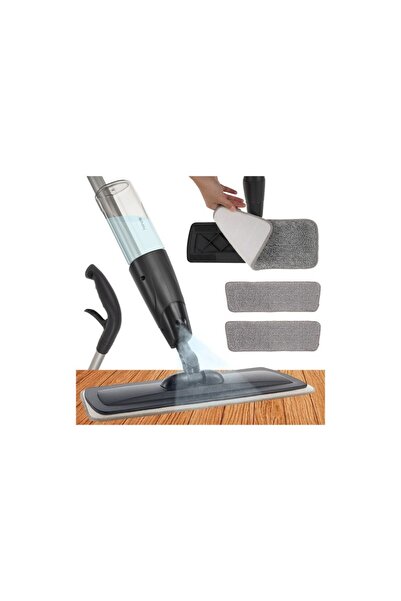 Ruhhy 26152 spray mop, 600 ml tank, 2 cloths, width 41 cm