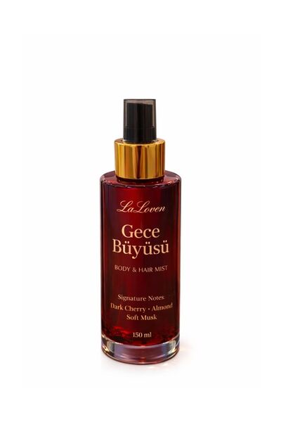 LaLoven Gece Büyüsü Vücut & Saç Spreyi 100 ml | Kara Kiraz & Misk