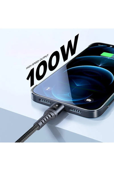 TOBYS Toby’s Professional USB C to USB C PD Fast Charging Cable 100W