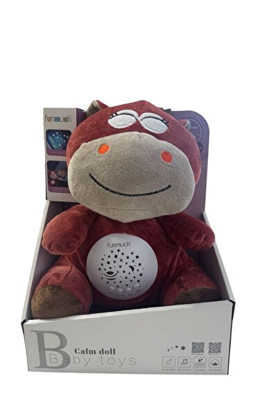 ADIRI SHOP Văcuță muzicală cu proiector stele și white noise