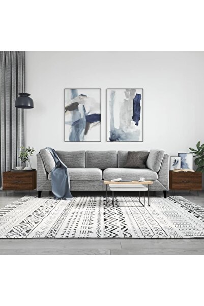 Concept Măsuțe de cafea, 2 buc. stejar maro, 50x50x40 cm, lemn compozit