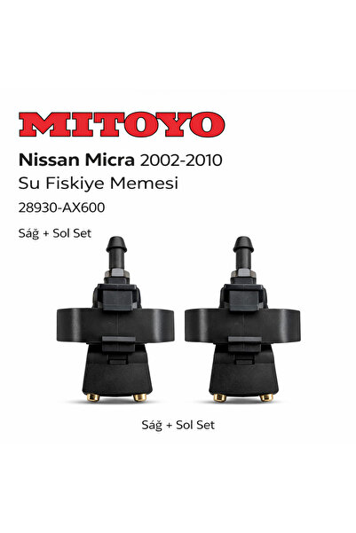 Nissan Micra 2002-2010 Su Fiskiye Memesi 28930-AX600 Sağ Sol Set Uyumlu