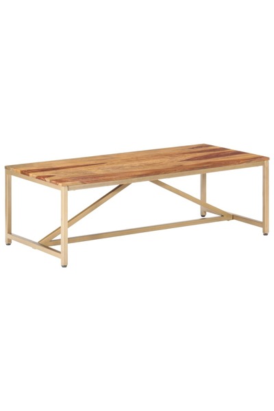 Concept Masă de cafea, 120 x 60 x 40 cm, lemn masiv de sheesham