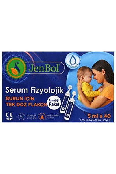 Jenbol Fizyolojik Serum 5 ml X 40 Flakon