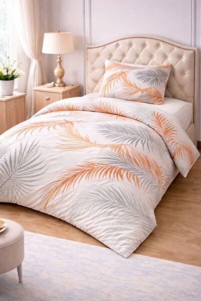 VALİOSA VALİDEZ Flora Cotton Patterned Single Duvet Cover Set