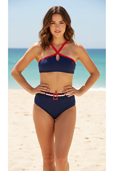 U.S. Polo Assn. Γυναικείο Σετ Μπικίνι Πόλο Ναυτικό Μπλε U.S.