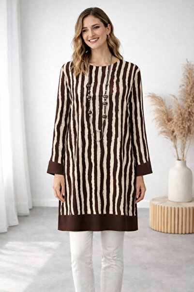 İklim Kolyeli Tunik 4235-2