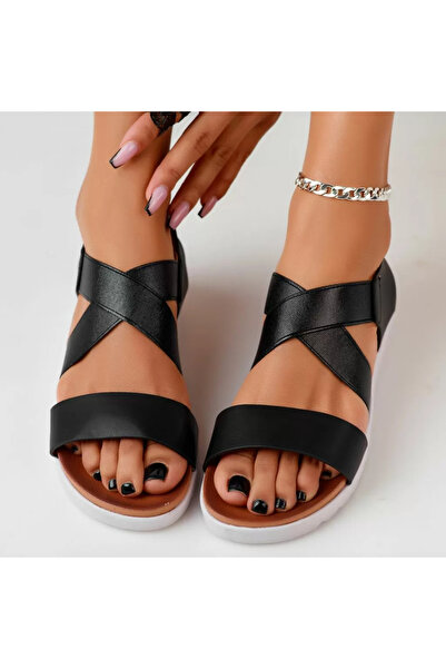 Zaira Women's Platform Sandals Maria Black #11679 - 40