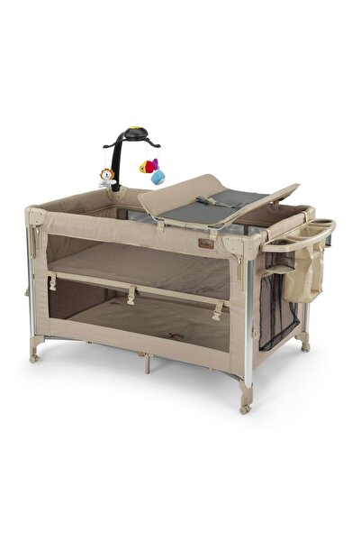 Baby2Go Luna Otomatik Anne Yanı Oyun Parkı 70x110 Cm