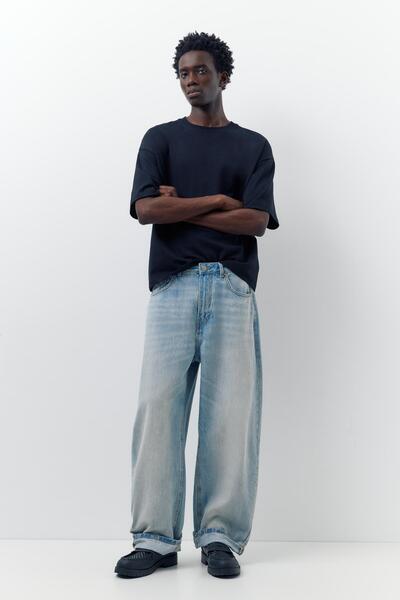 Pull & Bear Baggy balon jean