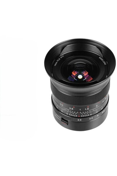 7artisans Obiectiv Sony E cu focalizare manuală full frame de 14 mm F2.8