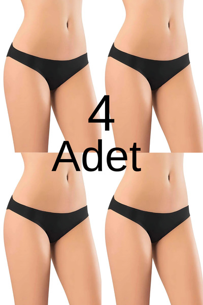 Mifella 4-Pack Advantage Pack Laser Cut Bikini Women's 1050