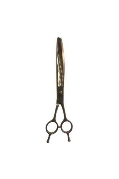 Henbor PROFESSIONAL CURVED BRONZE YARN SCISSORS 65 TEETH 19 CM