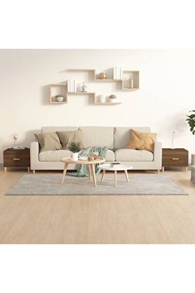 Concept Măsuțe de cafea, 2 buc. stejar maro, 50x50x40 cm, lemn compozit