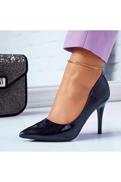 Zaira Дамски обувка на ток Alda Черни #6689M - 39