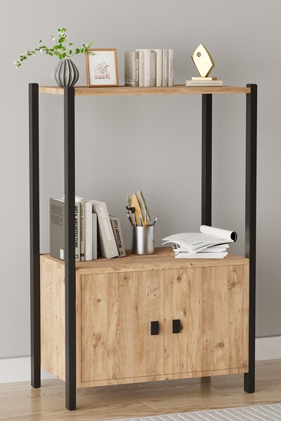 Tedarikcenter Veltro 2 Kapaklı 3 Raflı Çok Amaçlı Dolap –Mutfak & Banyo Düzen...