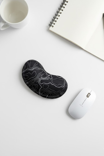 Walter White Ergonomic Typography Wrist Support Pad – Comfortable Wrist Pad w...