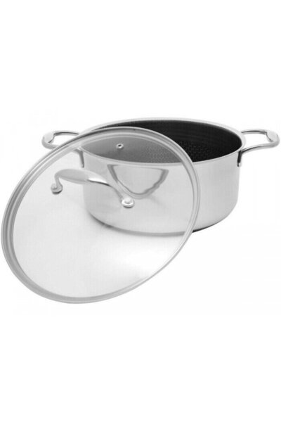 KOHERSEN Oală Black Cube de 24 cm cu capac