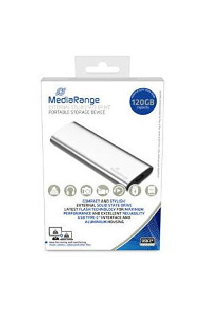 MediaRange Външен SSD диск Gen2 с USB Type-C 240GB