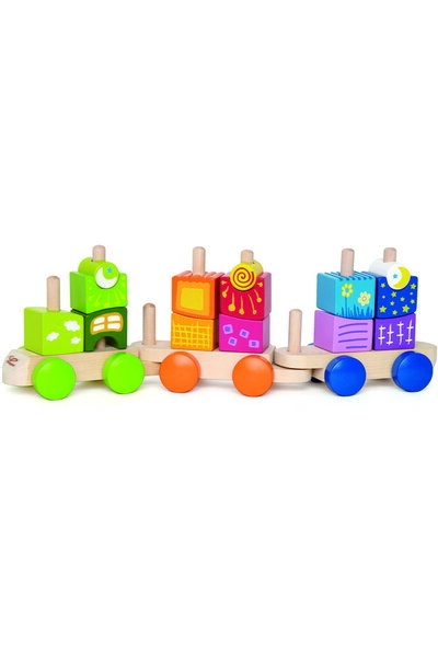 Hape Jucarie de sortat - Trenul Fantasia