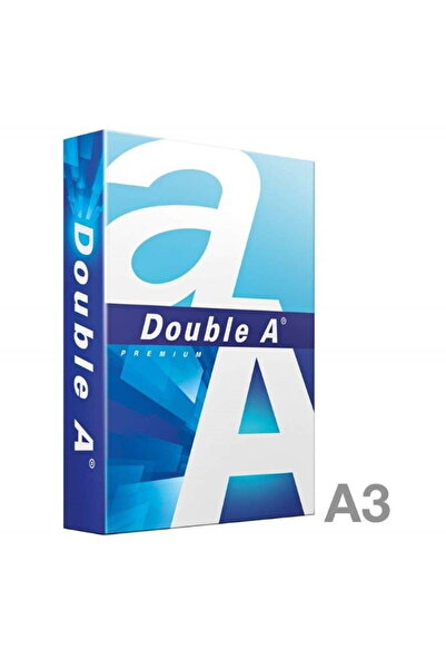 DOUBLE A A3 White Copier Paper, 80gsm, 500 sheets/top, Class A
