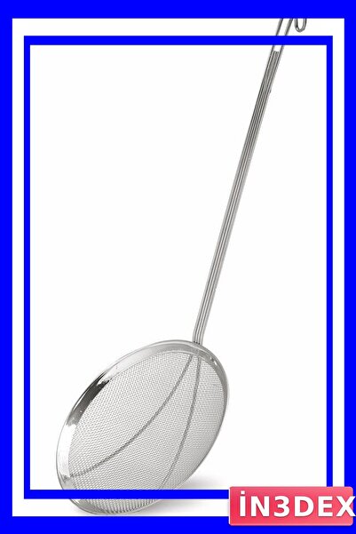 İN3DEX مصفاة من الفولاذ المقاوم للصدأ مقاس 22 سم لتصفية المطبخ