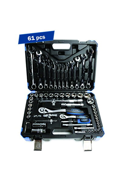 Hyundai Set of 61 Tubular and Combination Wrenches HY-59656