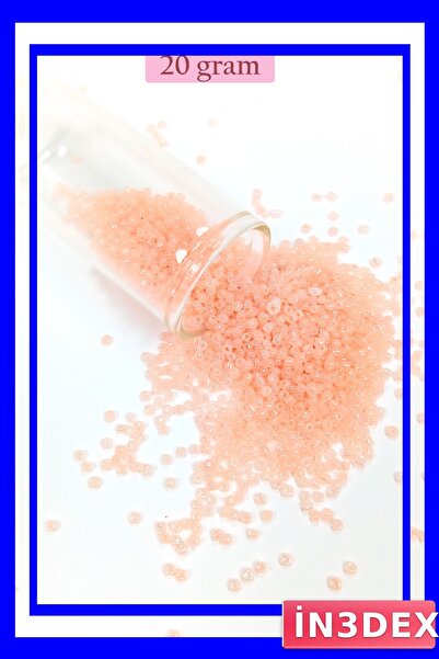 İN3DEX Bulk Glass Beads 2mm Powder Color 20 Grams Hobby Material