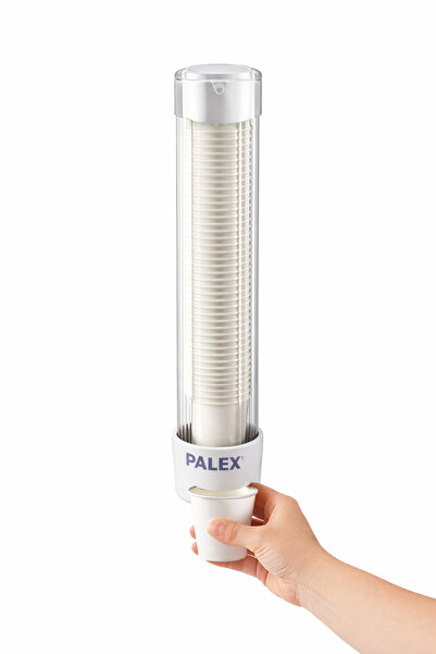 Palex Karton Bardak Dispenseri Vidalı – Beyaz