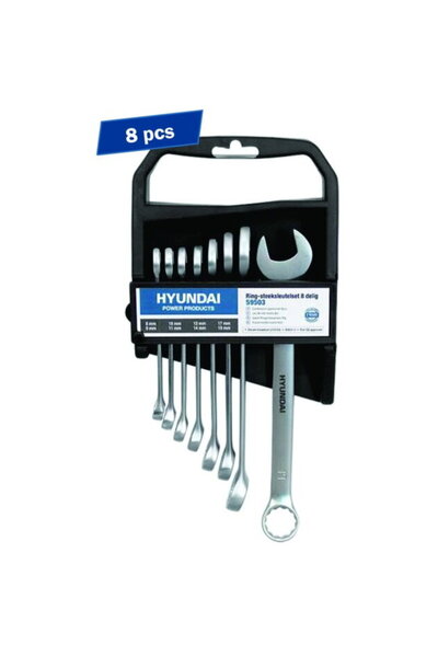 Hyundai Set 8 combined keys 8-19 HY-59503