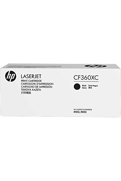 HP Тонер касета за принтер CF360XC 508X Черен договор 12500 страници