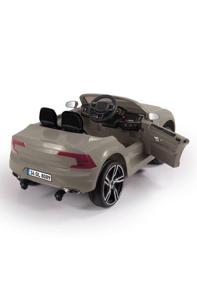 Dolu Grandex 12 Volt Kumandalı Akülü Araba Nuve Gri