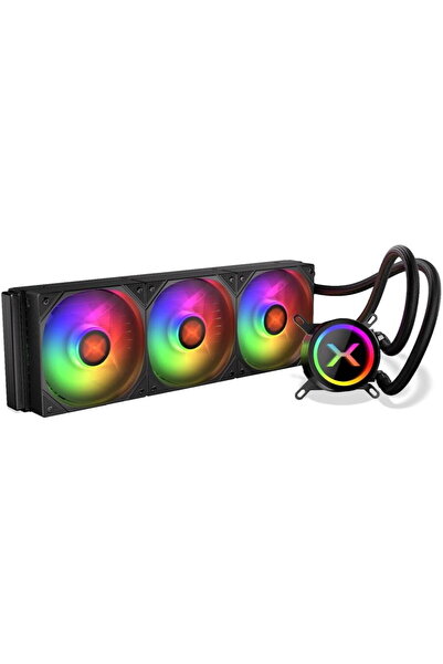 Krux HydroX 360 ARGB, răcoros cu apă, negru