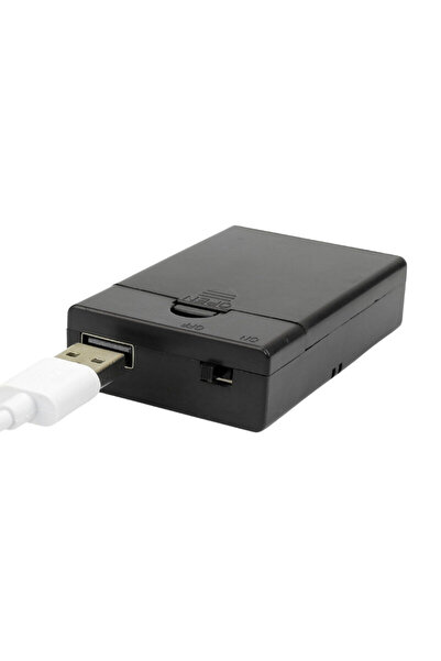 Motorobit 3lü AA Pil Yuvası - USB Çıkışlı