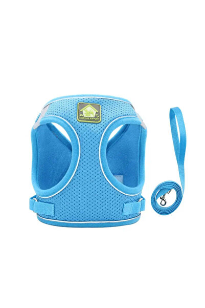 Petora Ham reglabil cu lesă pentru câini, albastru, HC1021 - XL