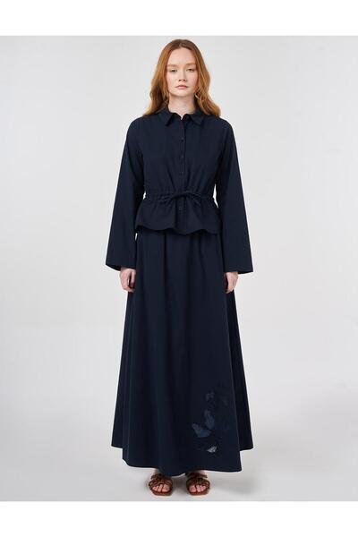 Kayra %100 Pamuklu Nakış Aplikeli Etekli Takım 76001