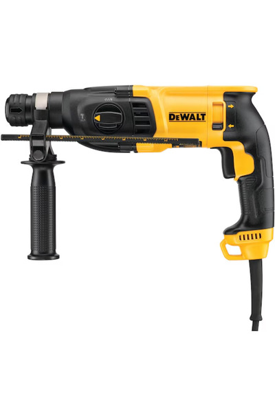 Dewalt D25133K-QS Hammer Drill, 800 W, 2.6 J, SDS-Plus, Yellow, Black