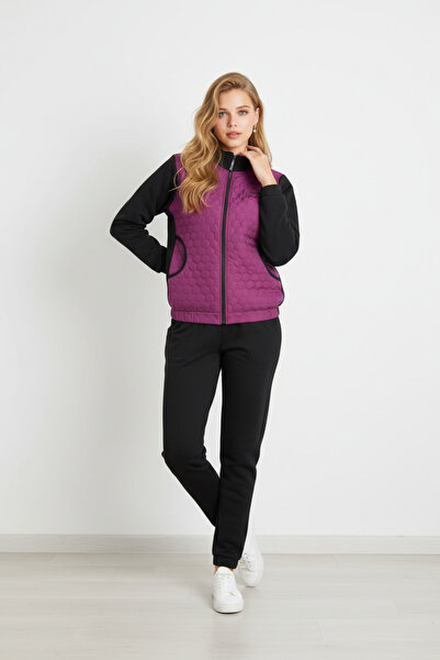 LaLiva Kalın Kapitone Uzun Yeni Sezon Eşofman Takım