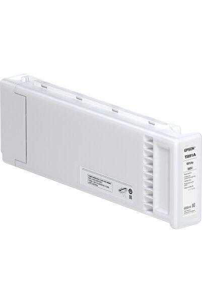 EPSON Единичен пакет касети за принтер UltraChrome GS3 с червено, бяло, 600 мл