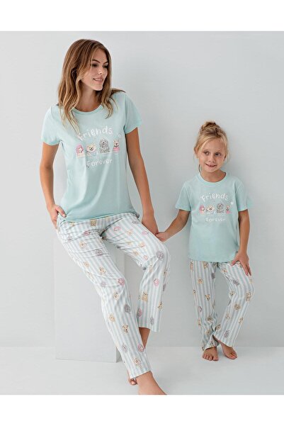 Rolypoly Mother-Daughter Pajamas (Sold Separately) Set 100% Cotton – Short Sl...