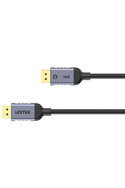Unitek Cablu DisplayPort C1628GY01-1.5M Negru, Gri