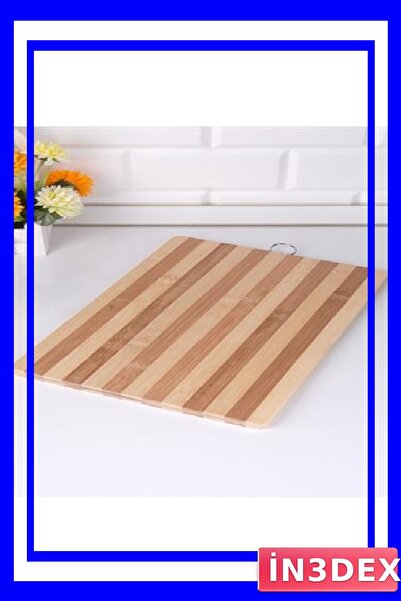 İN3DEX Bamboo Cutting Board 30X20 cm Dimensions