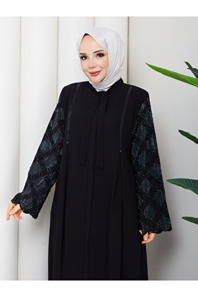 SG SARİALGİYİM ABAYA PREMIUM DE SEZONUL NOU CU DETALII DE PIETRE STRĂLUCITOAR...
