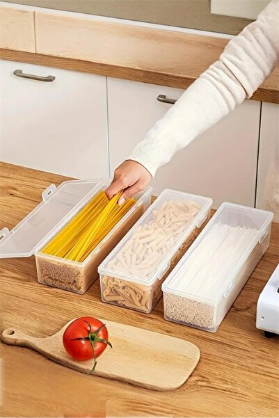 Bayev True 3-Piece Kitchen Organizer with Lid - Food Cabinet Drawer Organizer...