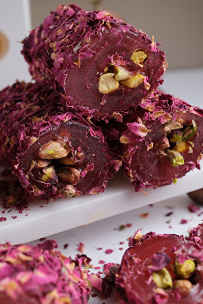 Erten Şekerleme بتلات الورد مع الفستق 500 جرام