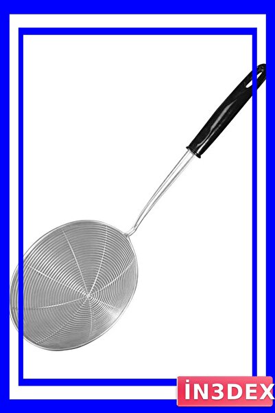 İN3DEX مصفاة مطبخ بقطر 22 سم مع مقبض بلاستيكي
