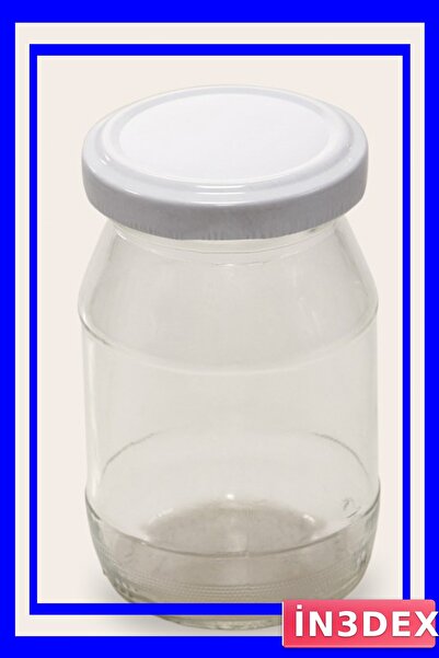 İN3DEX وعاء تخزين زجاجي بسعة 190 سي سي