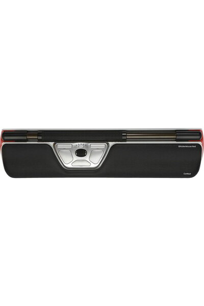 CONTOUR RollerMouse ΚΟΚΚΙΝΟ Ασύρματο Ασημί